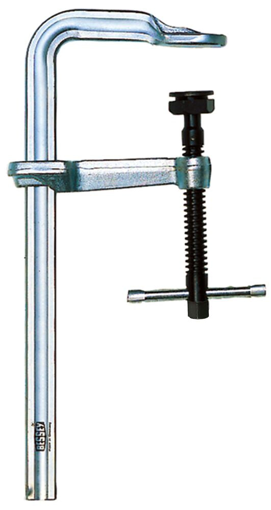 Bessey Tools 48 in. Heavy-Duty Steel Bar Clamp, 7 in. Throat Depth, 4,800 lbs. Clamping Force 4800S-48