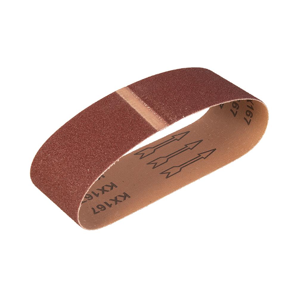 Triton Aluminium Oxide Sanding Belt 3 x 21, 80 Grit, 5pk, TAS80G 484148