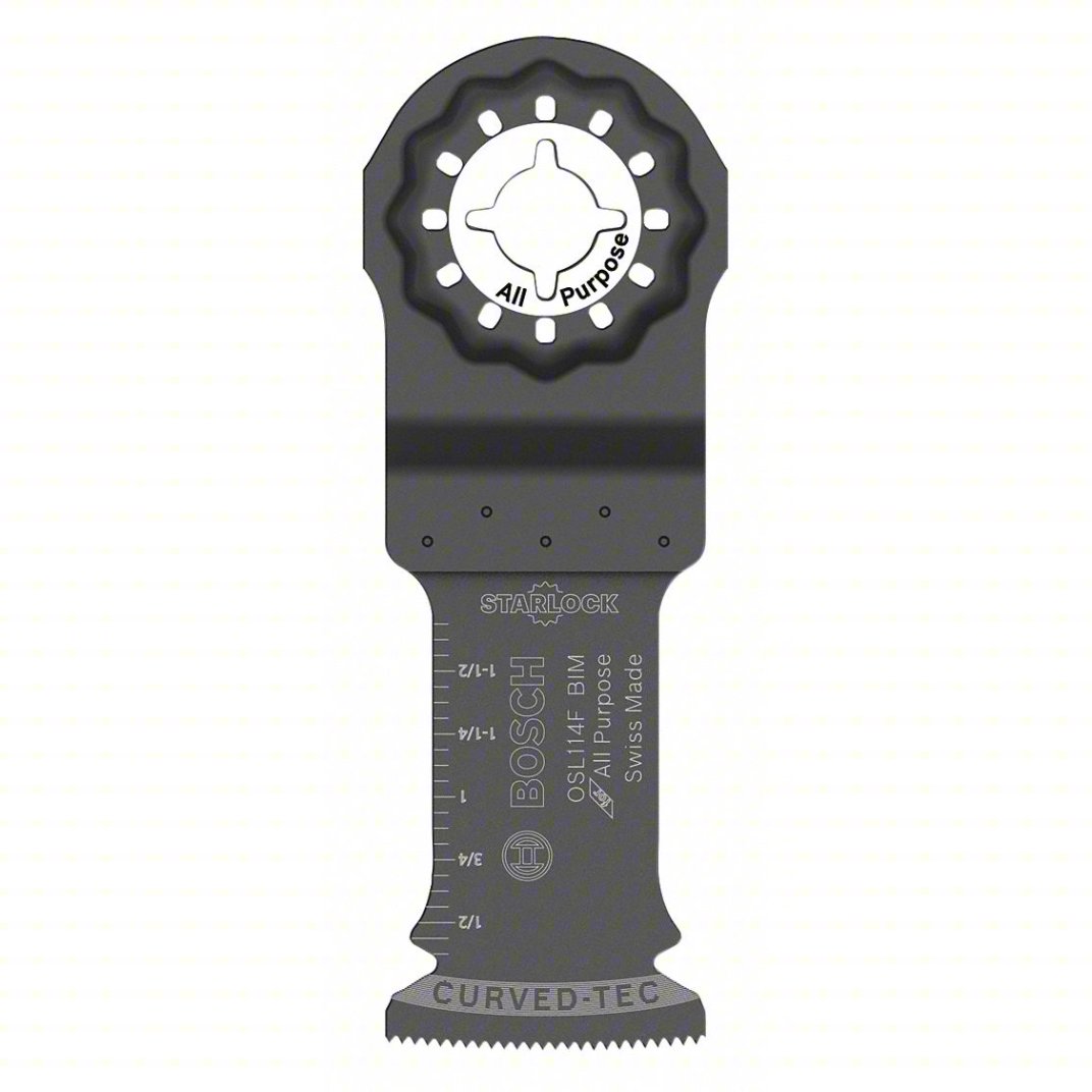 Bosch 1-1/4" StarlockMax Oscillating Steel Plunge Cut Blade OSM114