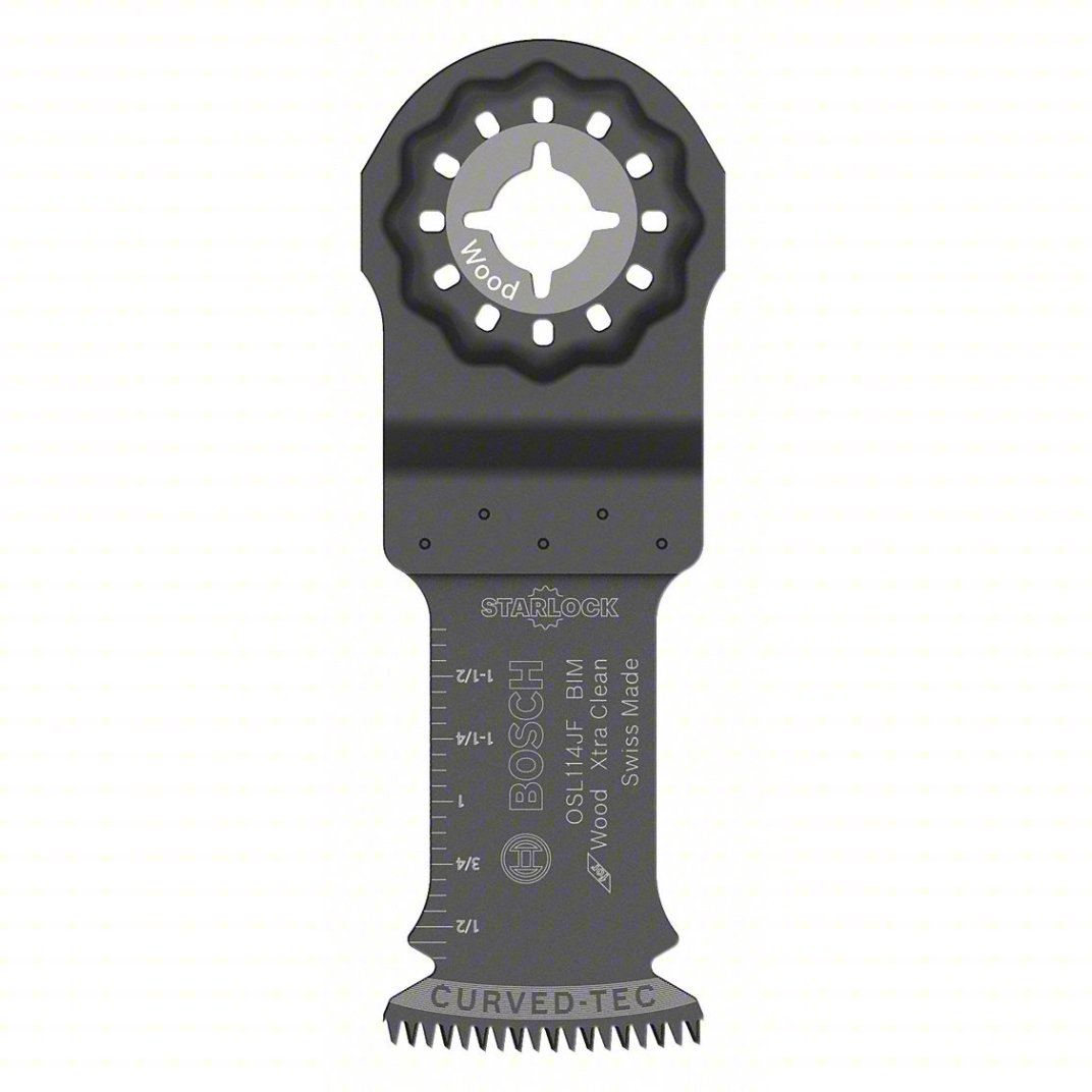 Bosch 1-1/4" Starlock Oscillating Bi-Metal Clean Plunge Cut Blade OSL114JF