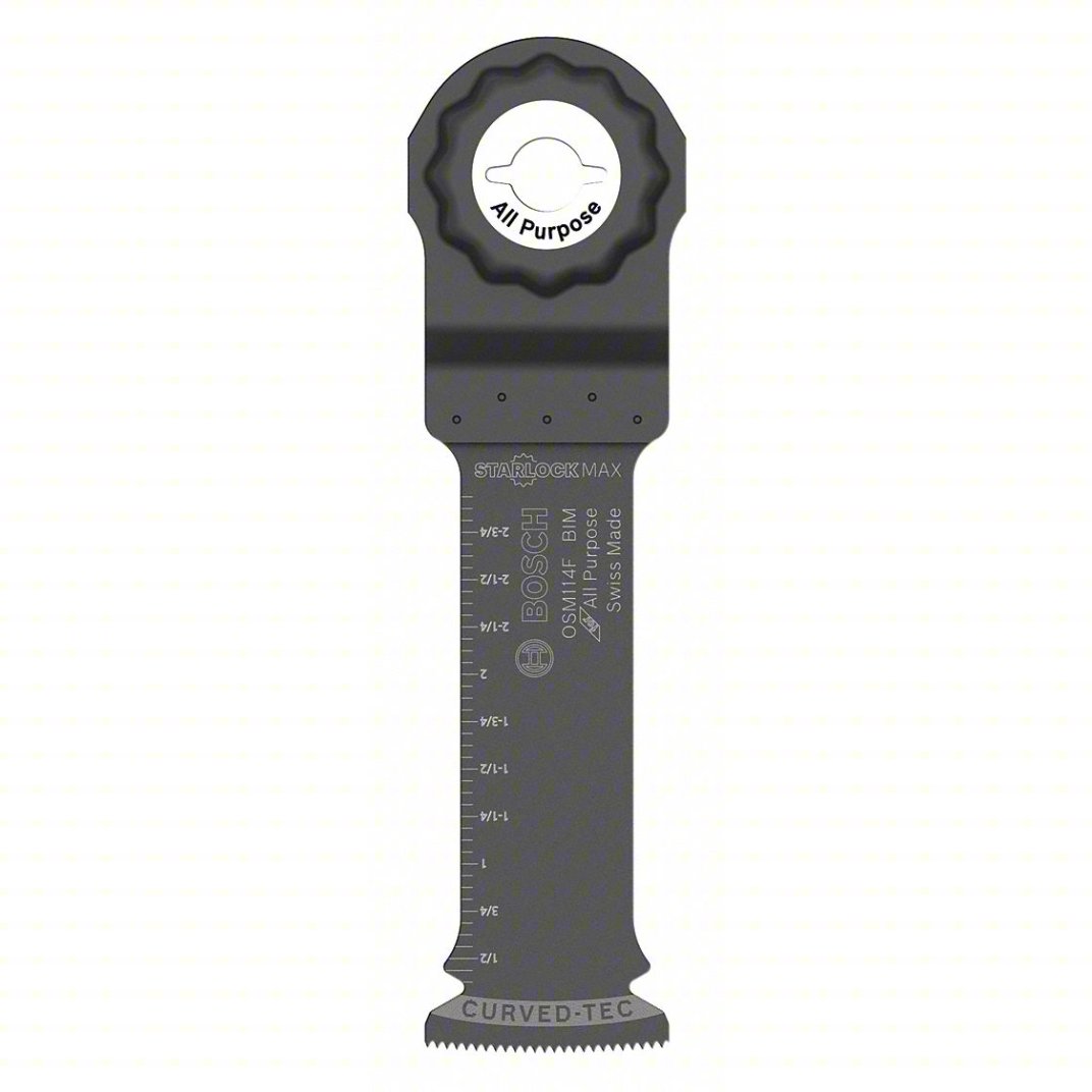 Bosch 1-1/4" StarlockMax Oscillating Bi-Metal Plunge Cut Blade OSM114F