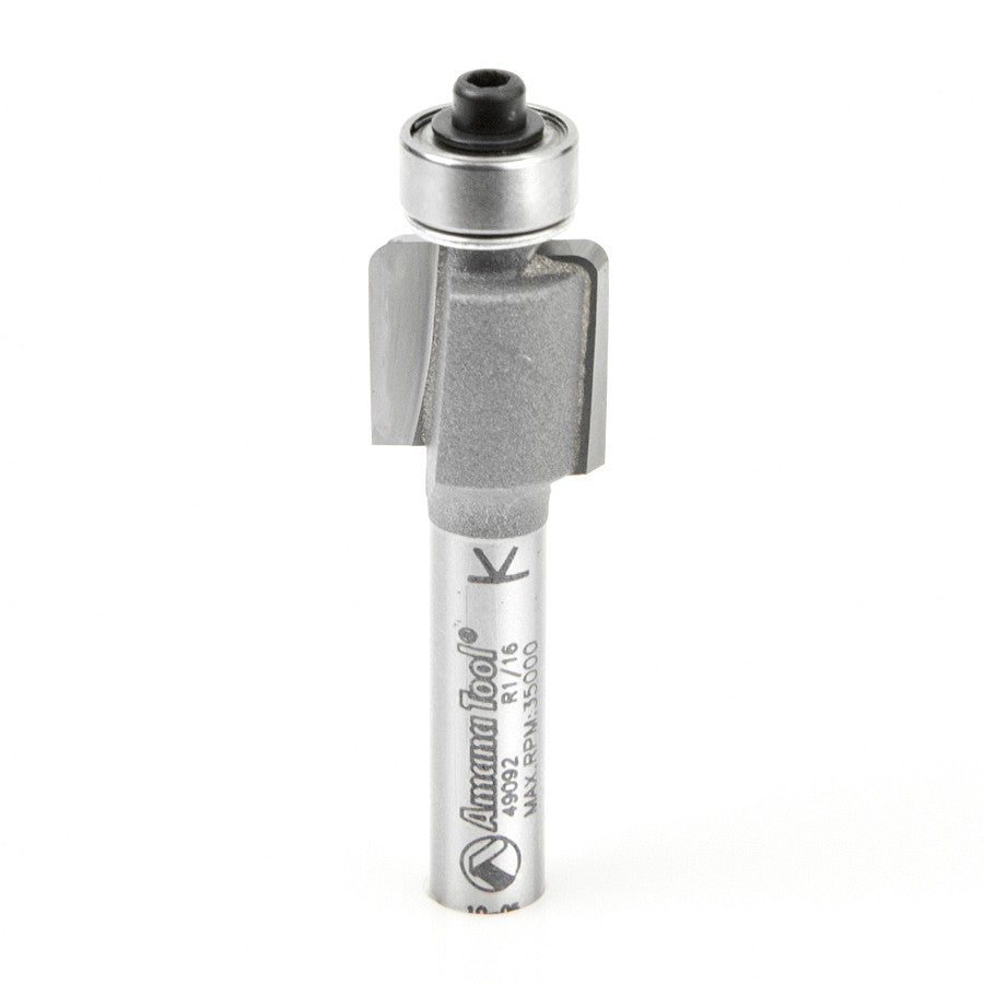Amana Tool Cove Bit 1/16 Rad. 1/4 in Shank 49092