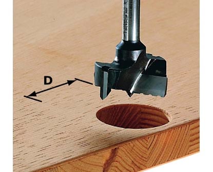 Festool Euro-Hinge Boring Bit HW S8 D35 491077