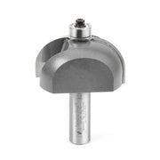 Amana Tool Cove Bit 1 in Rad. 1/2 in Shank 49122