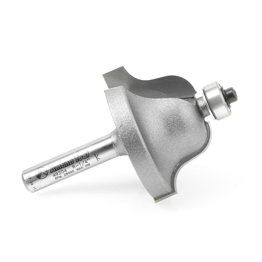 Amana Tool Roman Ogee 1/4 in Rad. 1/2 in Shank 49206