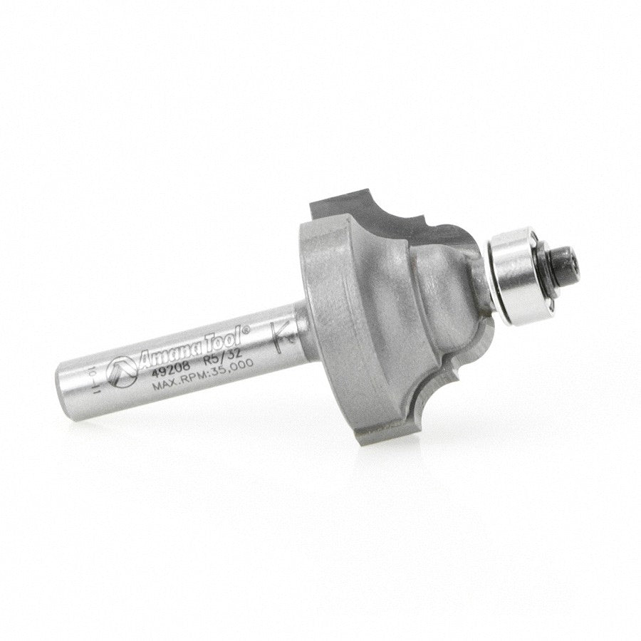 Amana Tool Double Ogee 5/32 Rad. 1/4 in Shank 49208