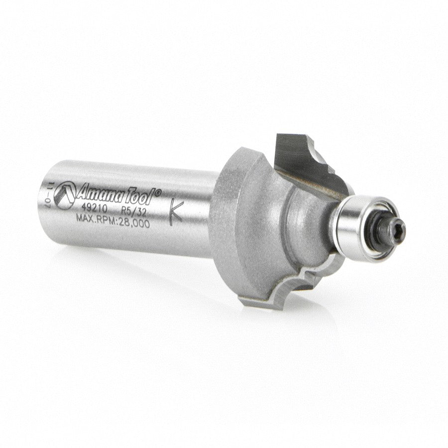 Amana Tool Double Ogee 5/32 Rad. 1/2 in Shank 49210