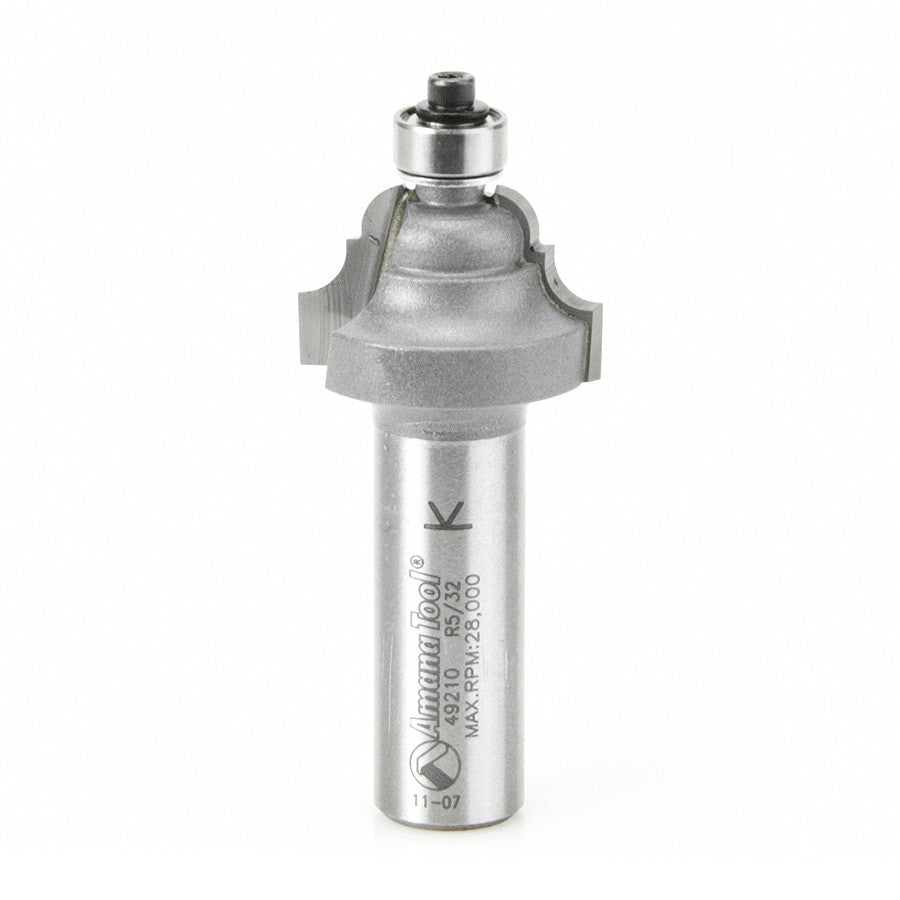 Amana Tool Double Ogee 5/32 Rad. 1/2 in Shank 49210