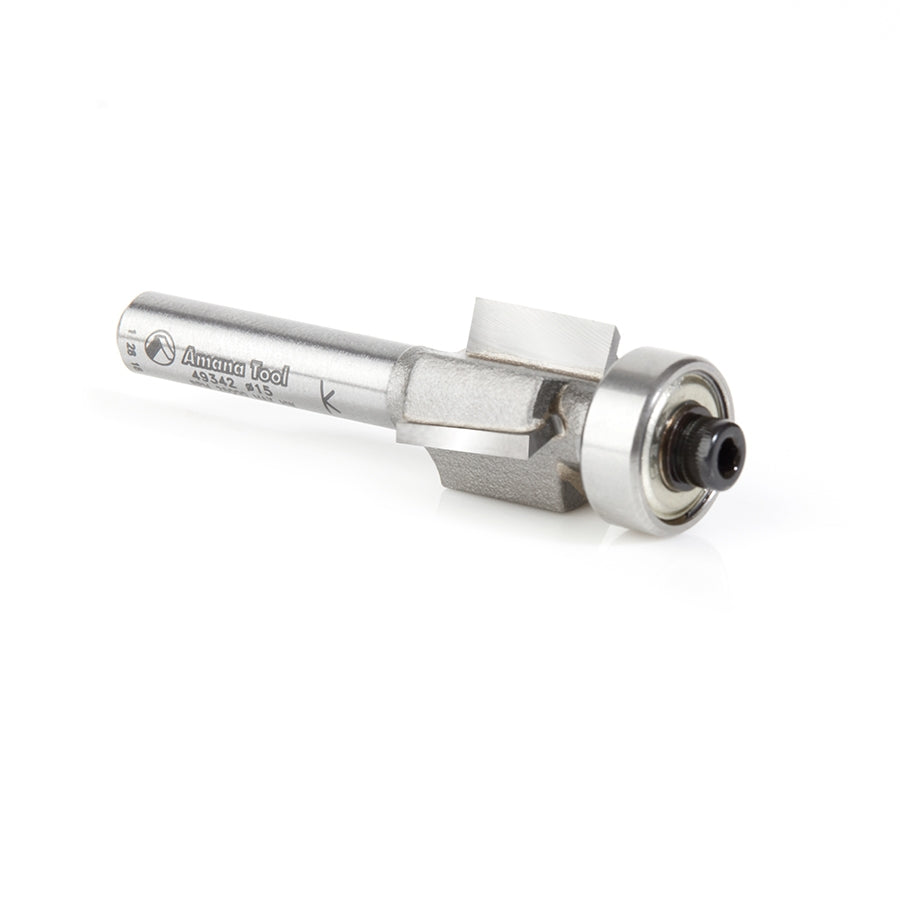 Amana Tool Rabbetting 15mm Dia.1/4 in Shank 49342