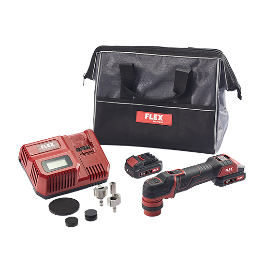 Flex Tools PXE 80 12-EC Cordless Nano Polisher Set 493503