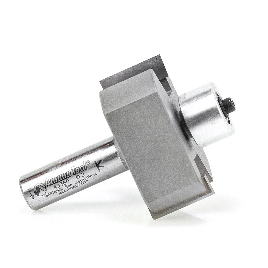 Amana Tool Super Rabbet 2 in Dia. 1/2 in Shank. 49360