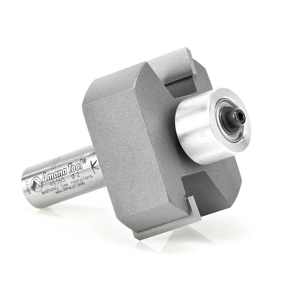 Amana Tool Super Rabbet 2 in Dia. 1/2 in Shank. 49360