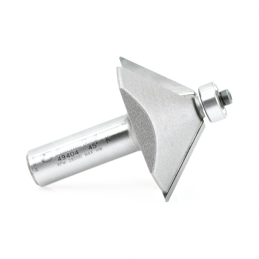 Amana Tool 45 Degree Chamfer 1/2 in Shank 49405