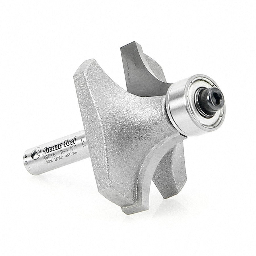 Amana Tool Corner Round 1/2 in Rad. 1/4 in Shank 49516