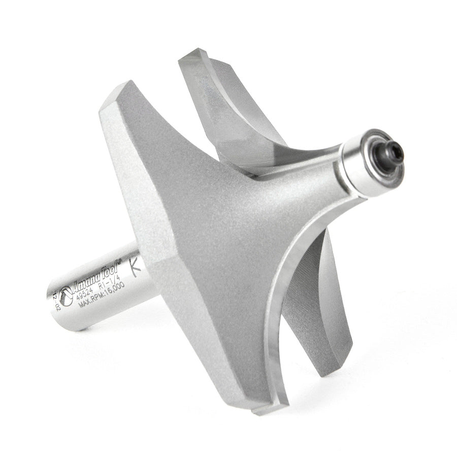 Amana Tool Corner Round 1-1/4 in Rad. 1/2 in SK 49524