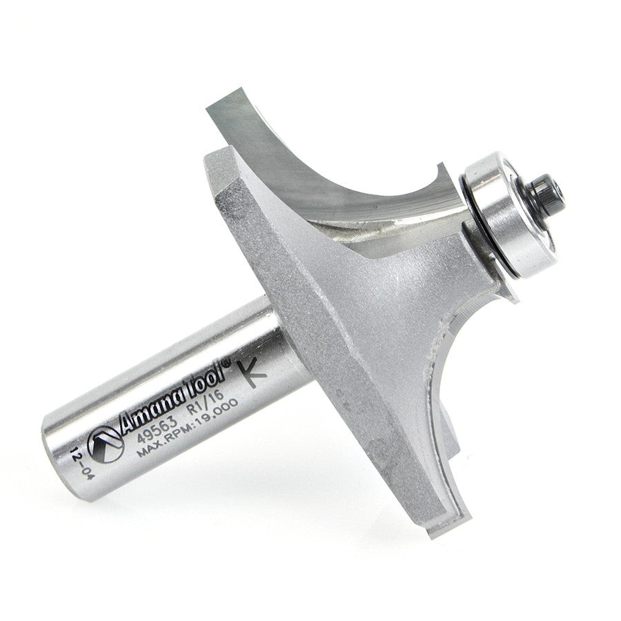 Amana Tool Plunge Ovolo Bit 1/2 in Shank 49570