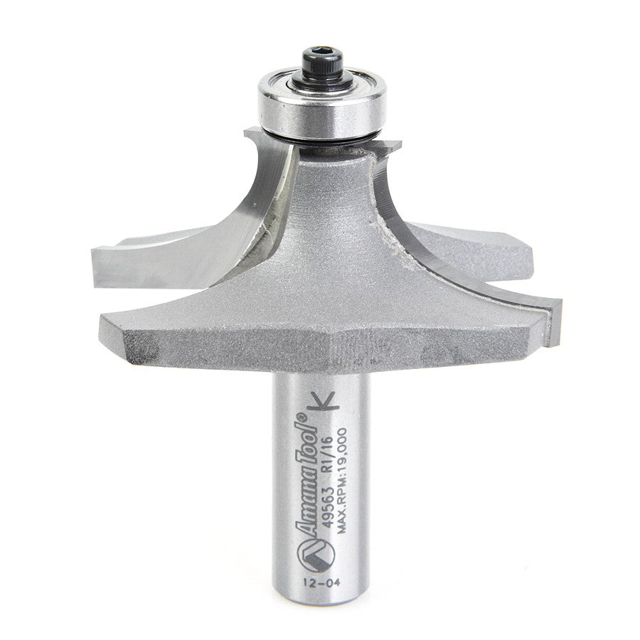 Amana Tool Plunge Ovolo Bit 1/2 in Shank 49570
