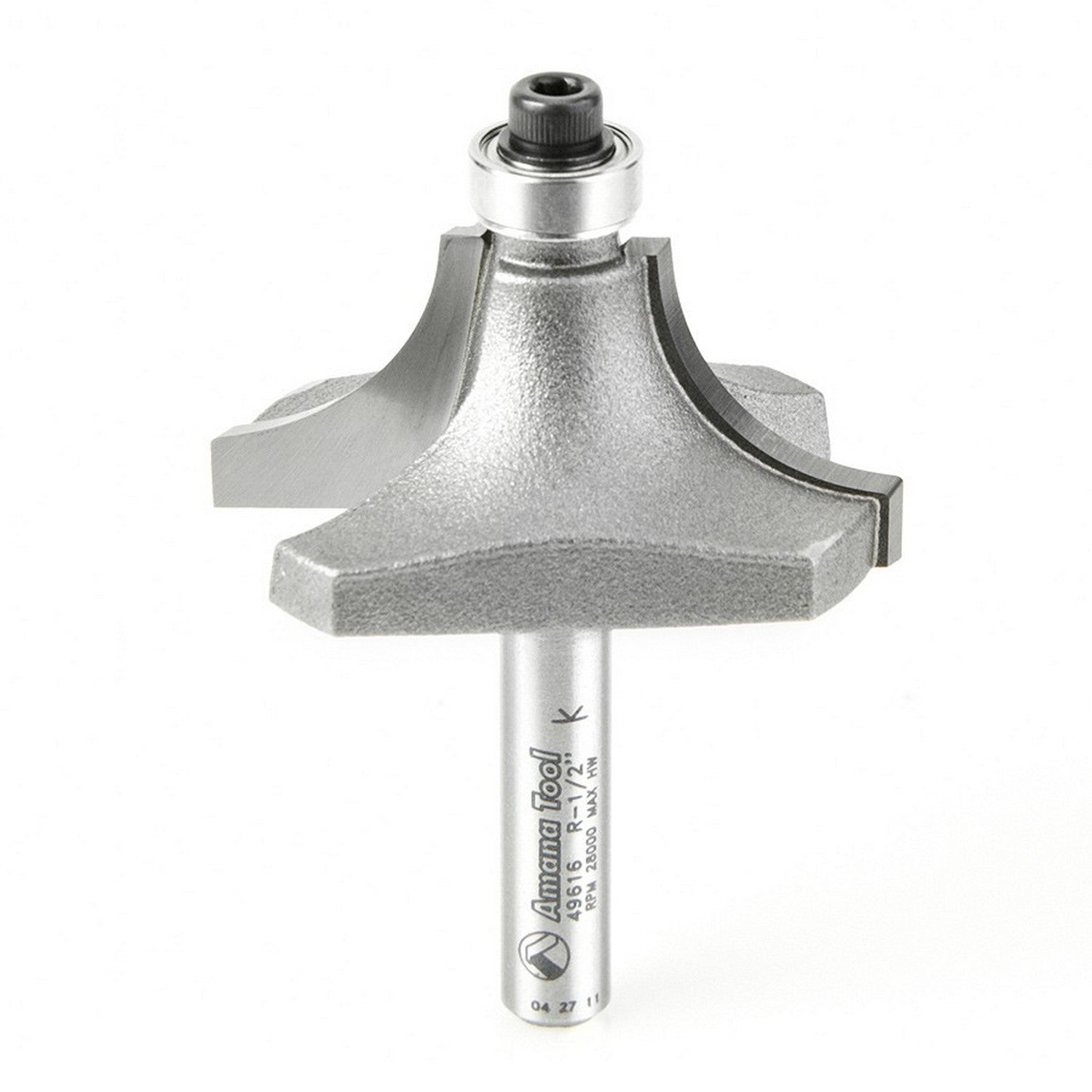 Amana Tool Beading Bit 1/2 in Rad. 1/4 in Shank 49616