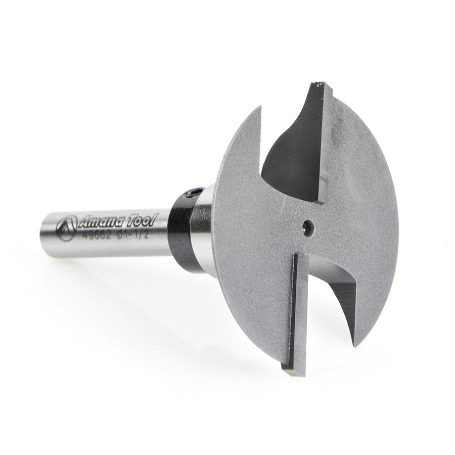 Amana Tool Ogee Rail Cutter 1/4 in Shank 49662