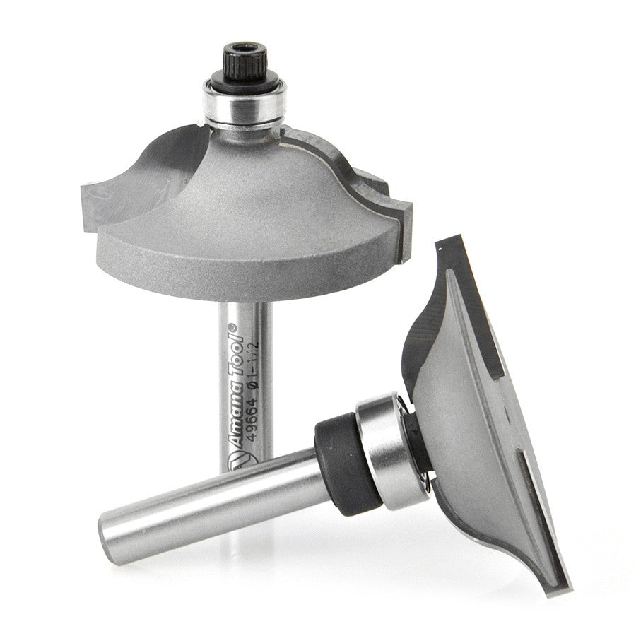 Amana Tool Stile and Rail Set 1/4 in Shank 49667