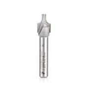 Amana Tool Carbide Tip Plunge Round, 1/8 R x 3/8 x 1/2 in x 1/4 in 49694