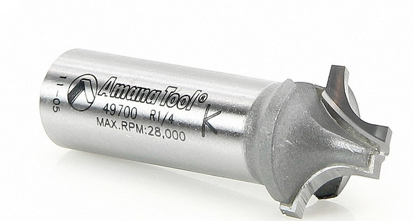  AMANA TOOL PLUNGE ROUND 1/4 RAD 1/2 SHANK