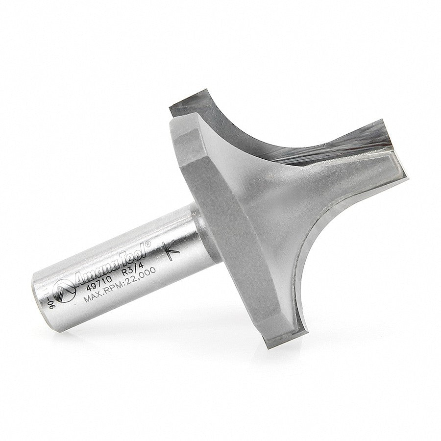 Amana Tool Plunge Round 3/4 in Rad. 1/2 in Shank 49710