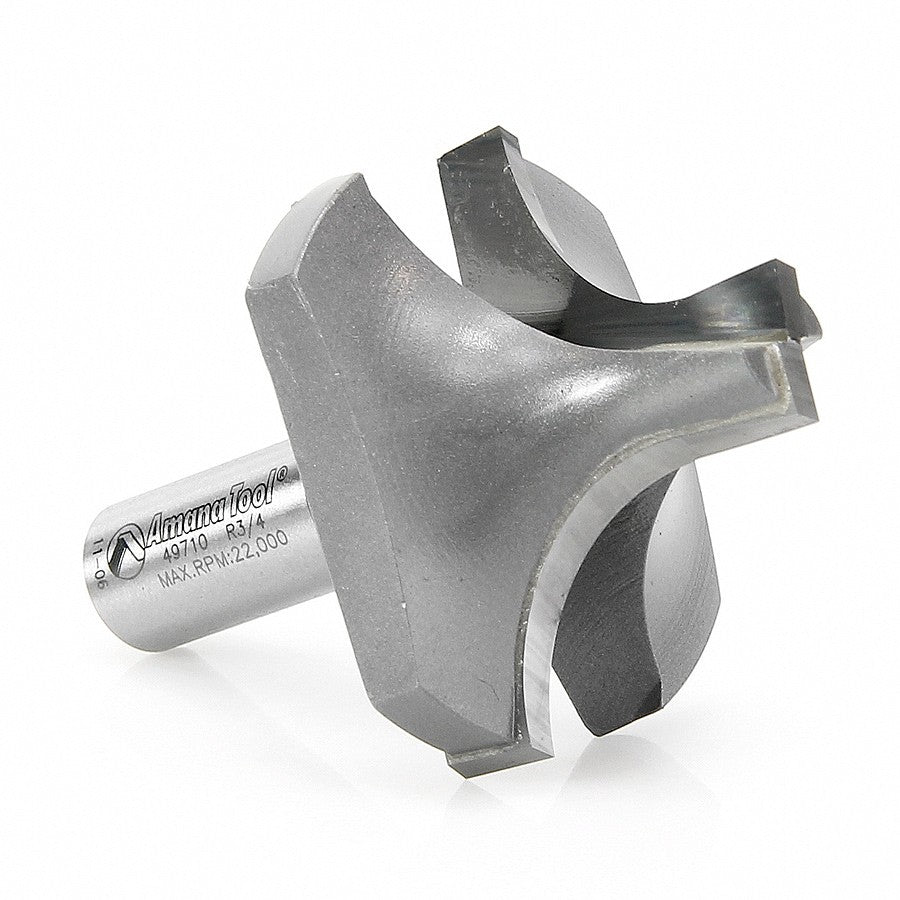 Amana Tool Plunge Round 3/4 in Rad. 1/2 in Shank 49710