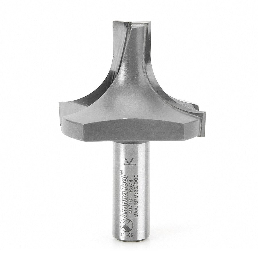 Amana Tool Plunge Round 3/4 in Rad. 1/2 in Shank 49710
