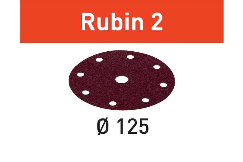 Festool Rubin 2 5 in. 220G Sanding Disc STF D125/8, 10-Pack 499108