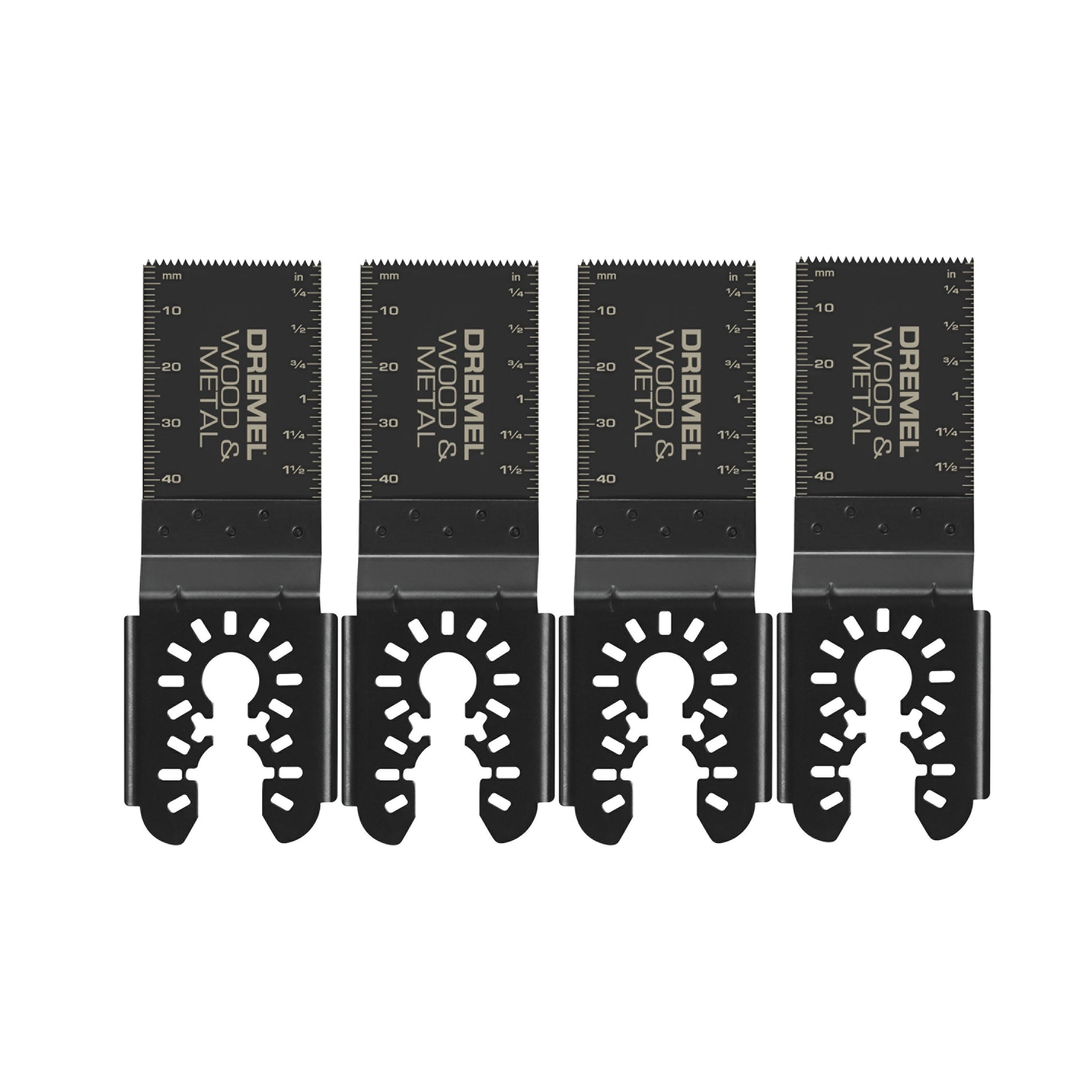 Dremel 1-5/8 in. Universal General Purpose Flush Cut Blade, 4-Pack MM482BU-4