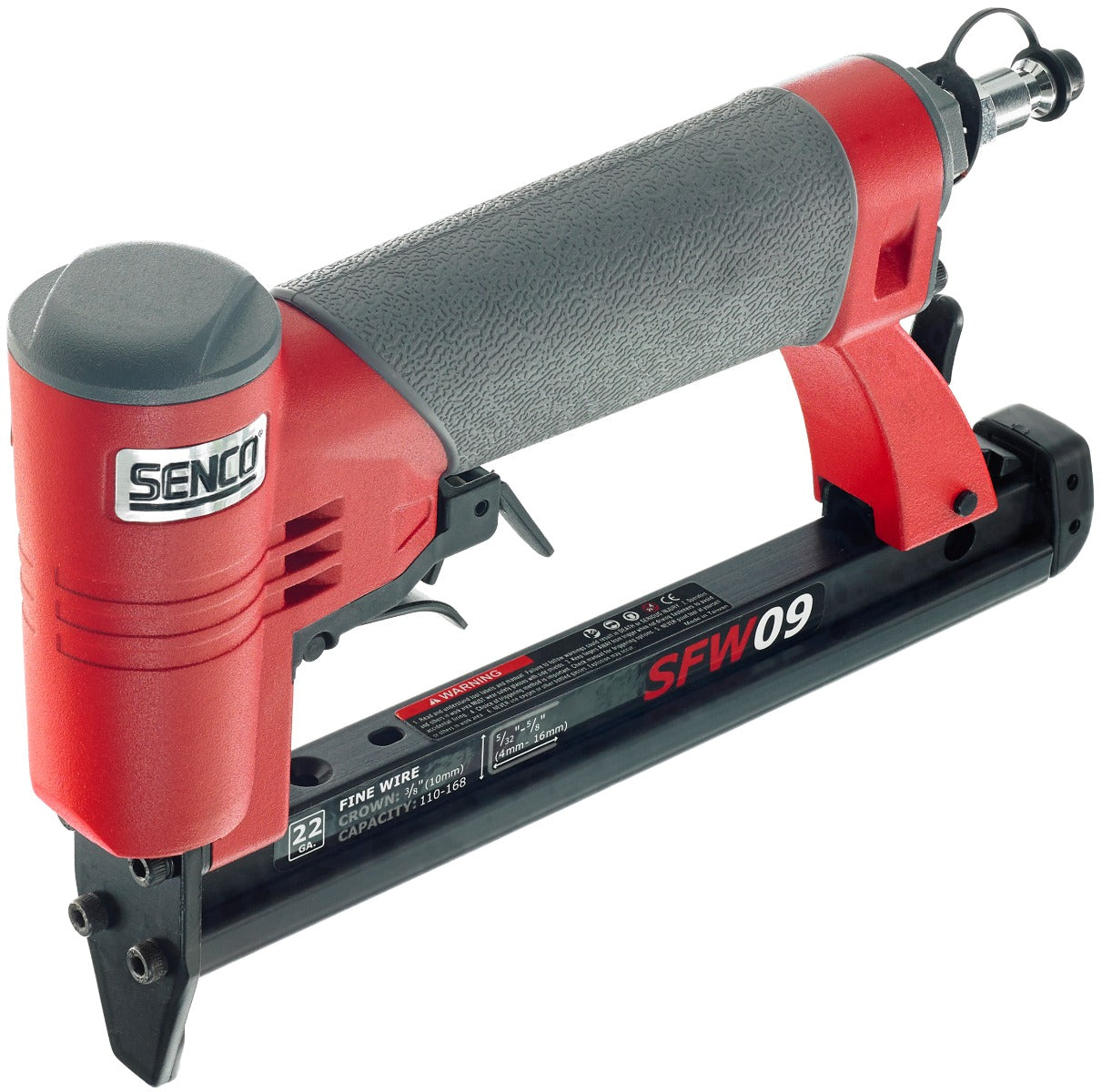 Senco 3/8in Crown, 5/8in Fine Wire Stapler, SFW09-C 4C0001N