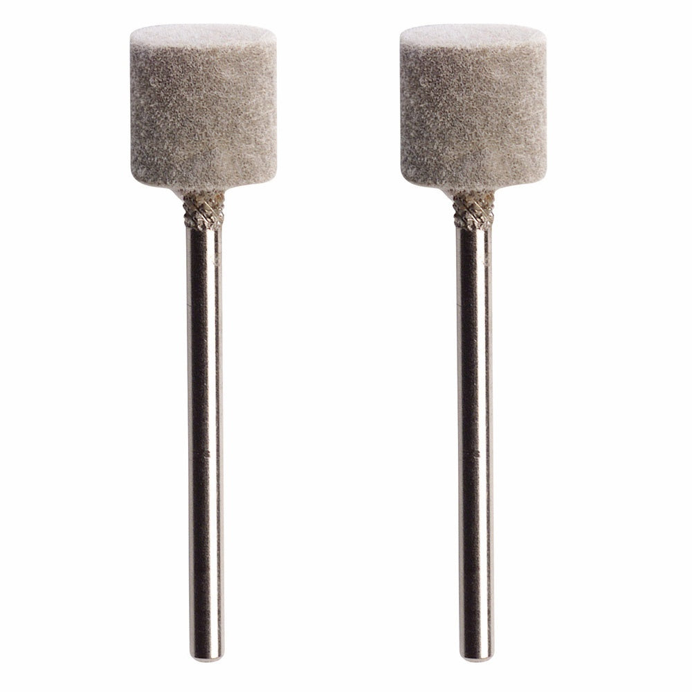 1/2 in. Silicon Carbide Impregnated Wheels, 2-Pack