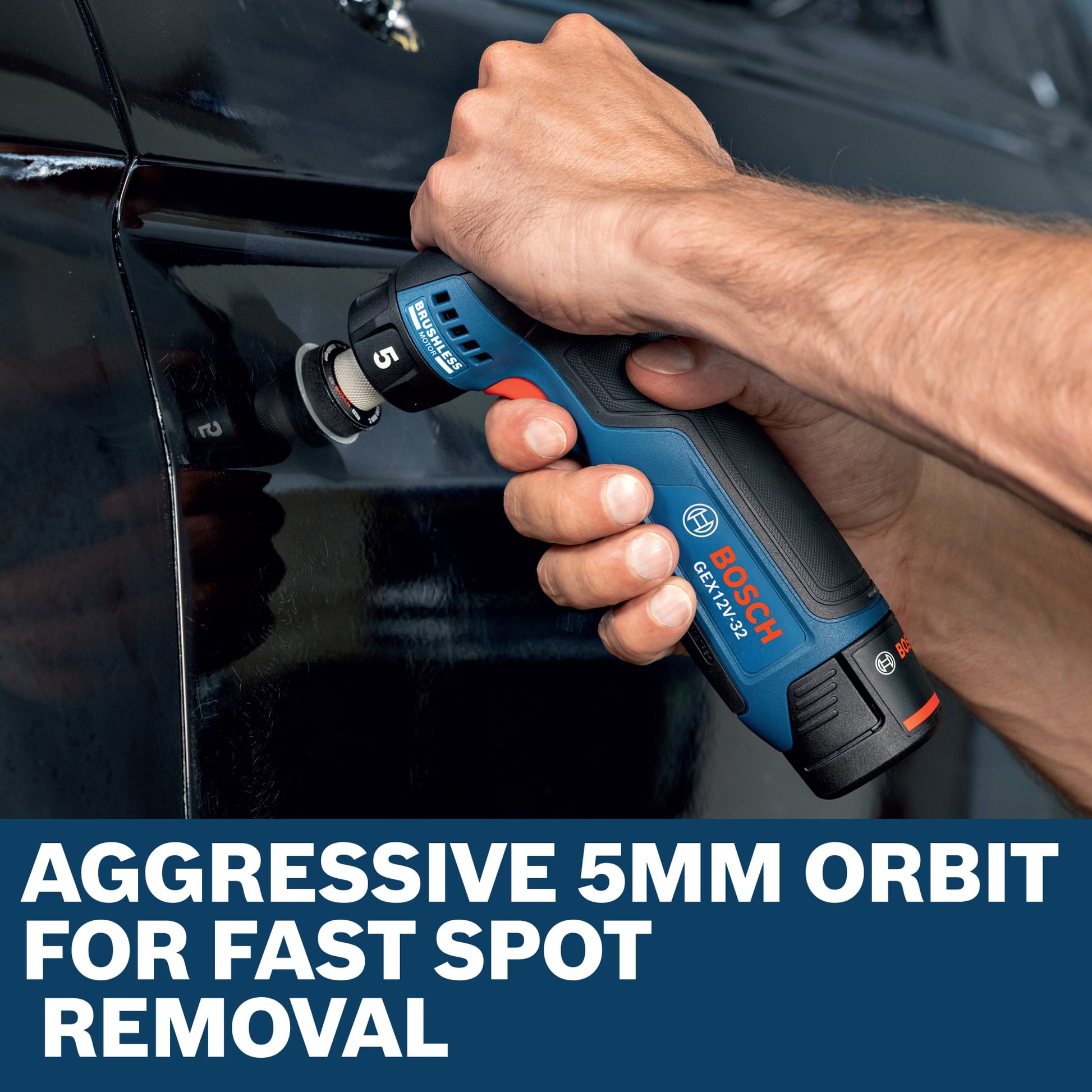 Bosch 12V 1-1/4" Random Orbital Sander (Bare Tool) GEX12V-32N