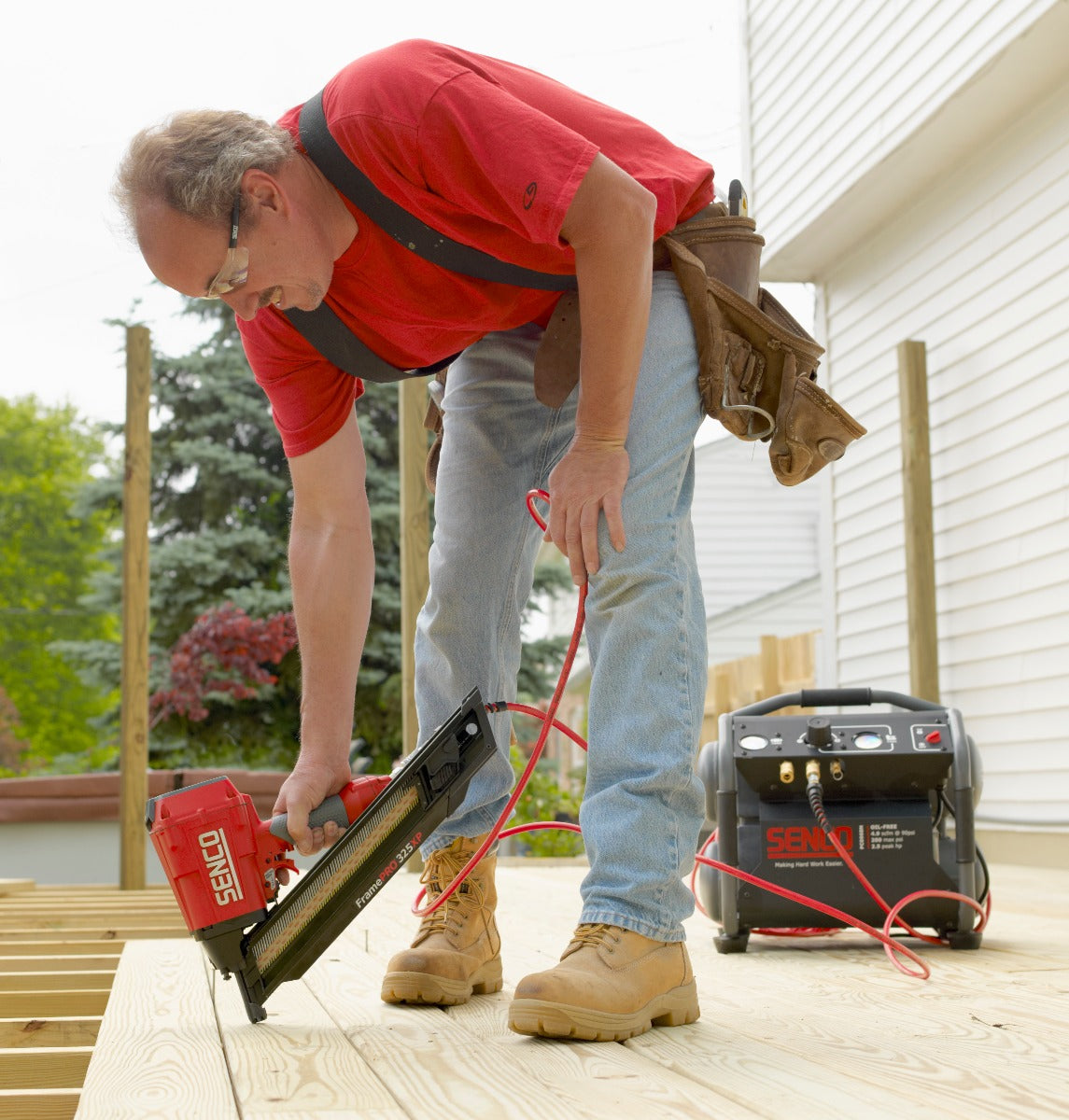 Senco 3-1/4in CH Paper Taped Framing Nailer, FramePro 325XP 4Z0101N