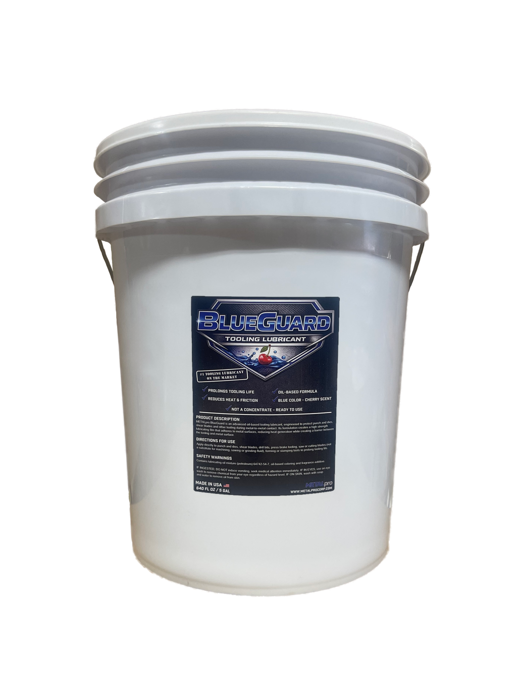 MetalPro 5 Gallon BlueGuard Tooling Lubricant 5BG