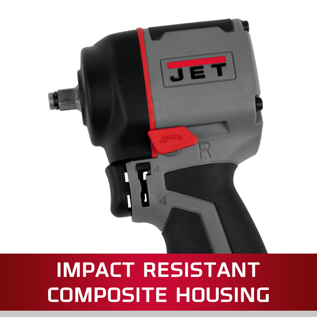 Jet JAT-125, 3/8 in. Stubby Composite Impact Wrench 505125