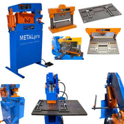 MetalPro 50-Ton Ironworker w/ 12" Shear Kit, 8" Brake Kit BNDL-MP5000FS-S12-B8-P0