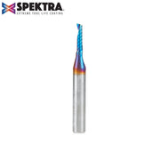 Amana Tool 1/8 in D x 1/4 in Shank Up-Cut Plastic, Spektra 51411-K