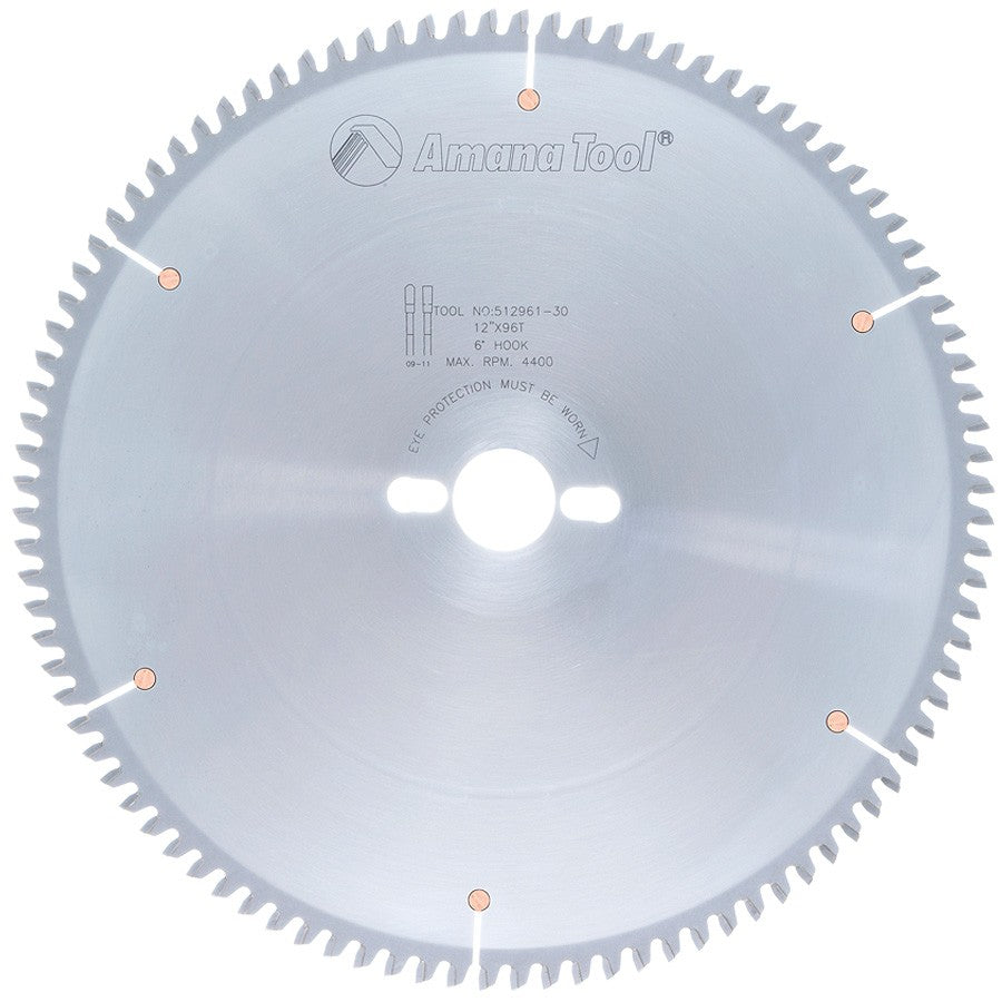 Amana Tool 12 in /96T Non-Ferrous TCG 30mm 512961-30