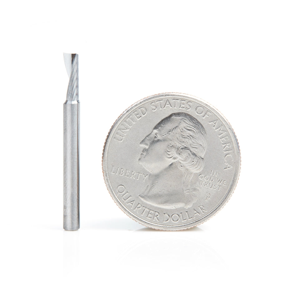 Amana Tool 3mmx3mm Shank Spiral O Aluminum 51371