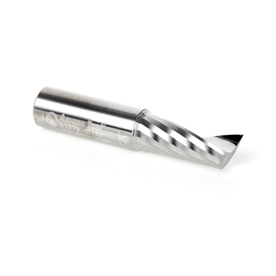Amana Tool 1/2 in x 1/2 in Shank Spiral O Aluminum 51379