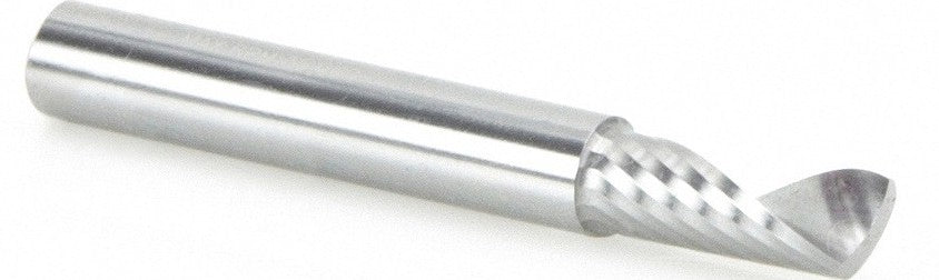 Amana Tool 1/4 in D x 1/4 in Shank Spiral O Aluminum 51402