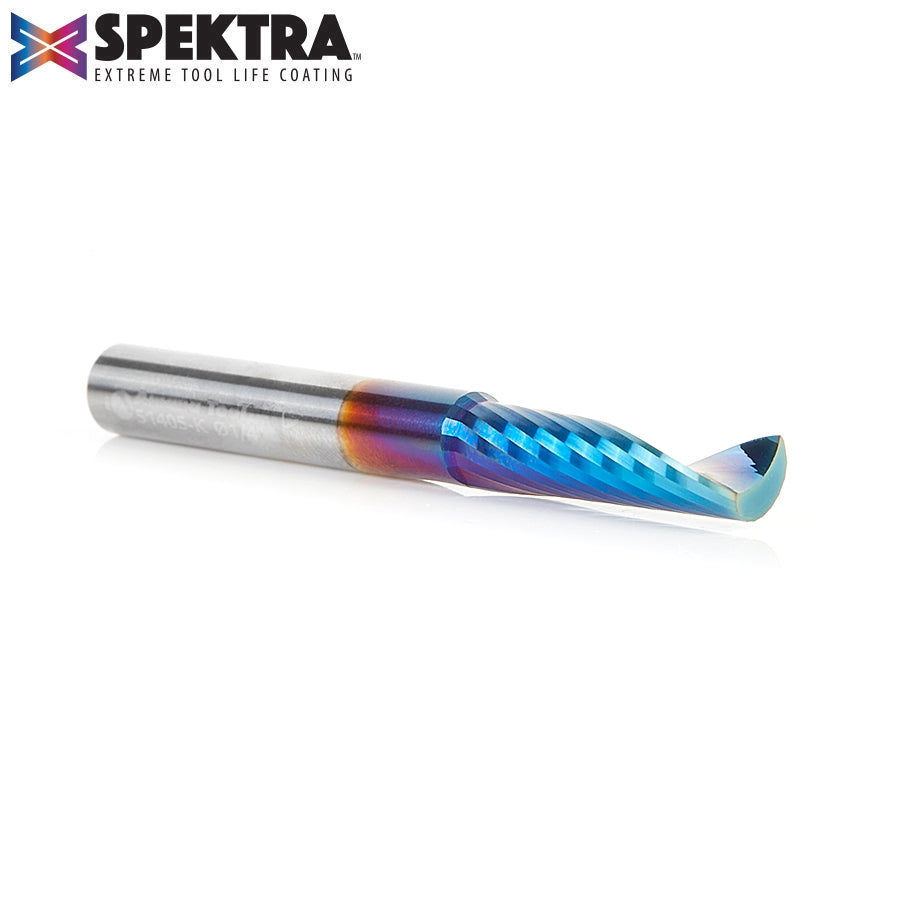 Amana Tool 1/4 in D x 1/4 in Shank Up-Cut Plastic, Spektra 51405-K