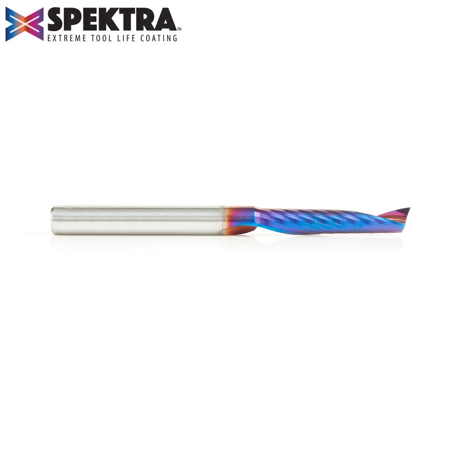 Amana Tool 1/4 in D x 1/4 in Shank Up-Cut Plastic, Spektra 51407-K
