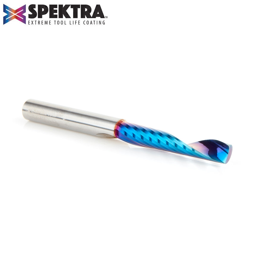 Amana Tool 1/4 in D x 1/4 in Shank Up-Cut Plastic, Spektra 51413-K