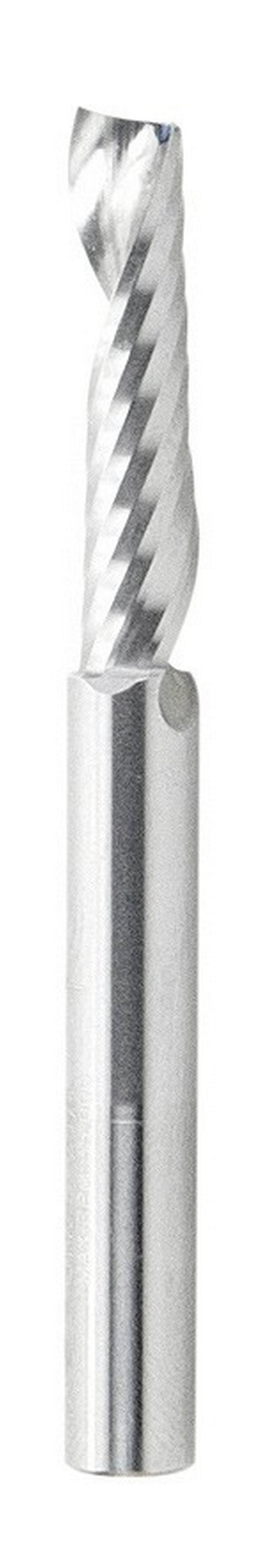 Amana Tool 1/4 in D x 1/4 in Shank Spiral O Plastic 51405