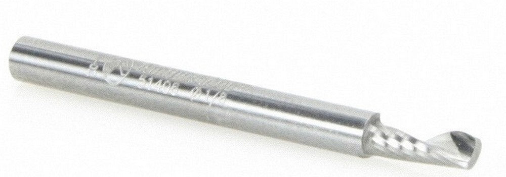 Amana Tool 1/8 in D x 1/8 in Shank Spiral O Aluminum 51406