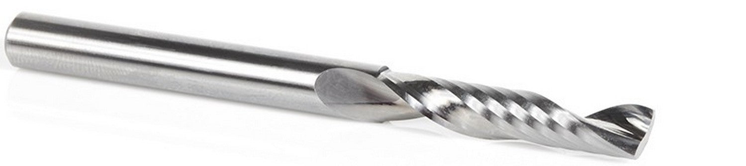 Amana Tool 1/4 in D x 1/4 in Shank Spiral O Plastic 51407