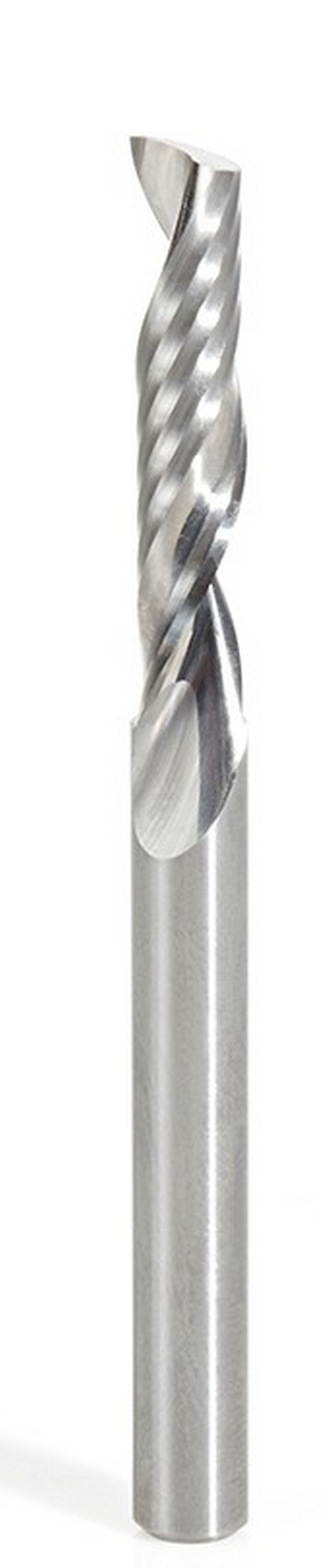 Amana Tool 1/4 in D x 1/4 in Shank Spiral O Plastic 51407